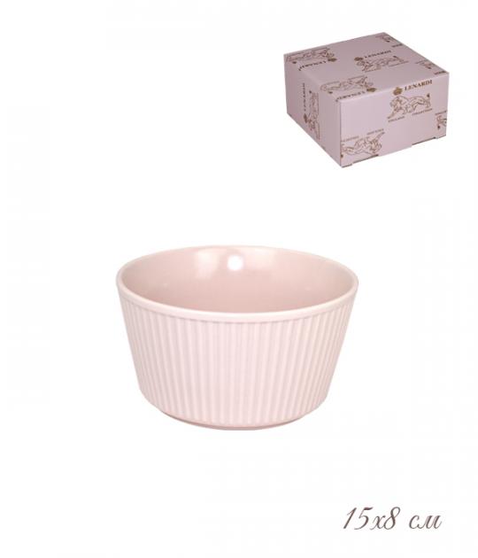 Форма (Салатник) для запекания 15х8см. LENARDI 105-839 в под.уп.