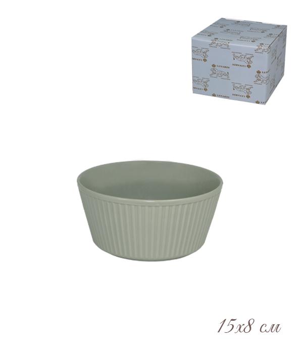 Форма (Салатник) для запекания 15х8см. LENARDI 105-873 в под.уп.