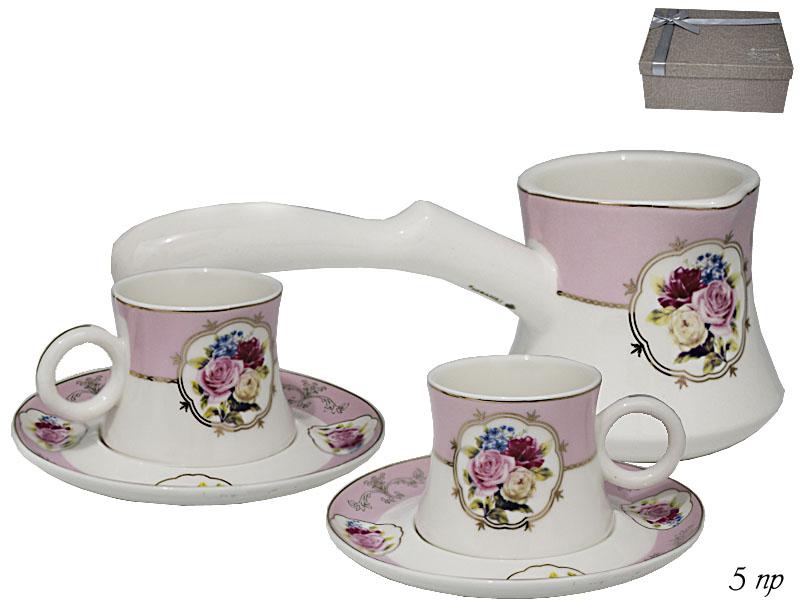 Кофейный набор из 5пр. LENARDI 181-033 в под.уп.фрф.