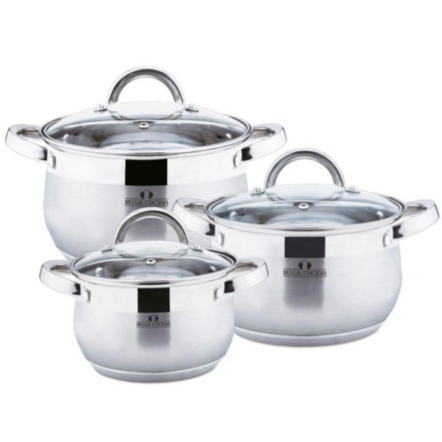 Набор посуды 6пр.BELLA CUCINA BC-2055
