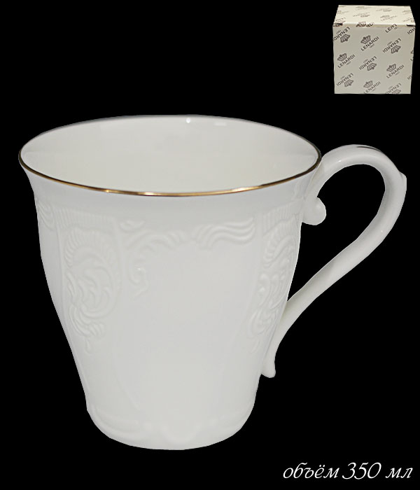 226-101 Кружка MARIA GOLD в под.уп. фарфор