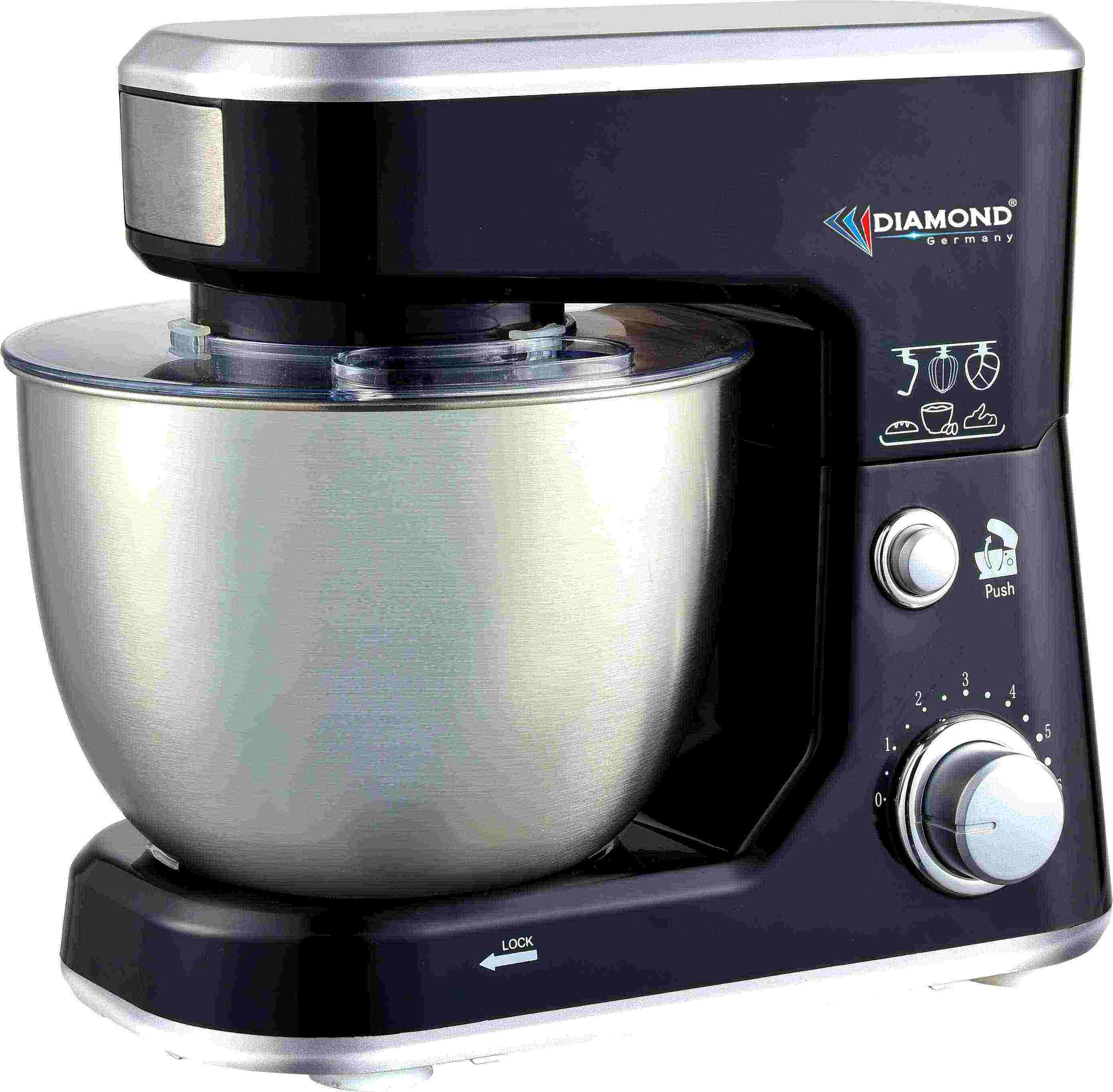 Миксер планетарный DIAMOND DM-3580 4л.1500Вт.